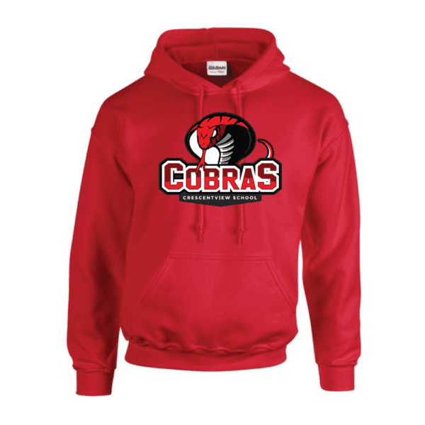 CVS - G185 Gildan Heavy Blend 8 oz., 50-50 Hooded Sweatshirt - Red