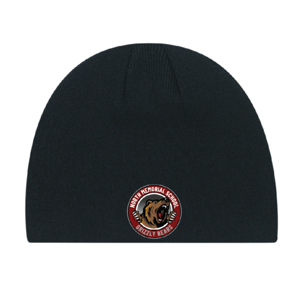 0030M Acrylic Boarder Toque - Black