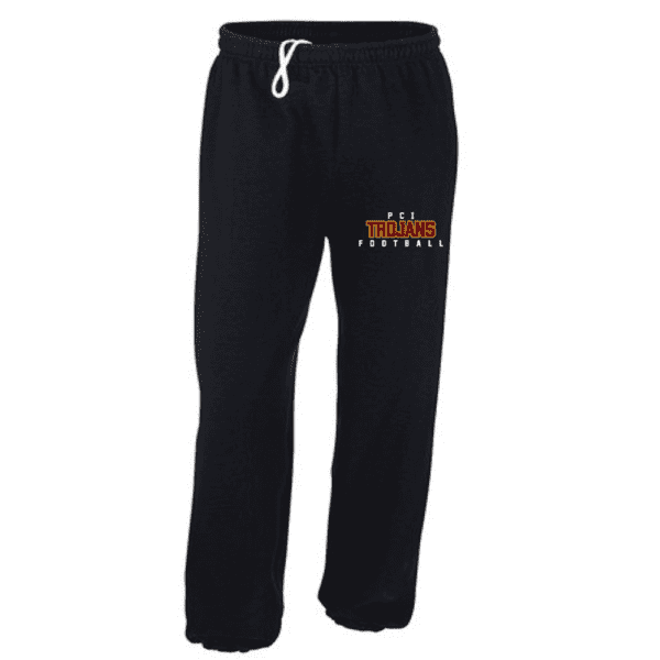 G182 Gildan Heavy Blend 8 oz., 50/50 Sweatpants - Black