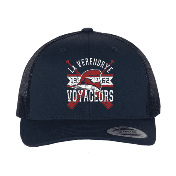 6606 Yupoong Adult Retro Trucker Cap - Navy